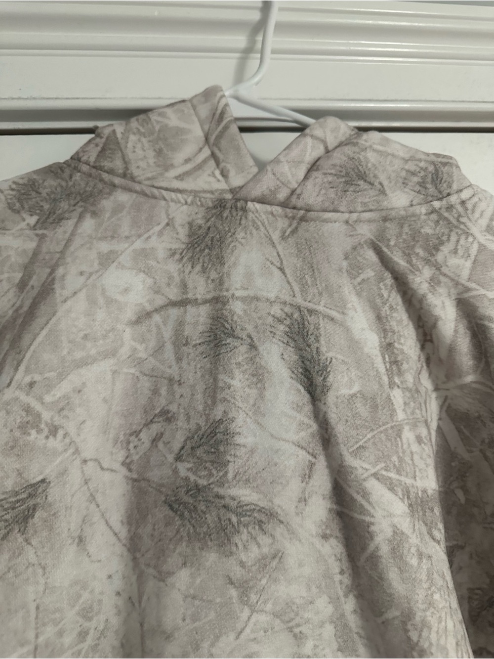 Comfrt Beige Gray camo Printed Hoodie - Picture 4 of 12
